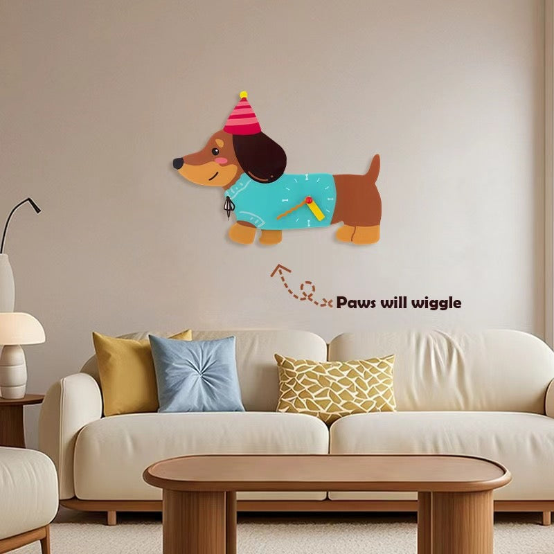 Dachshund Wall Clock