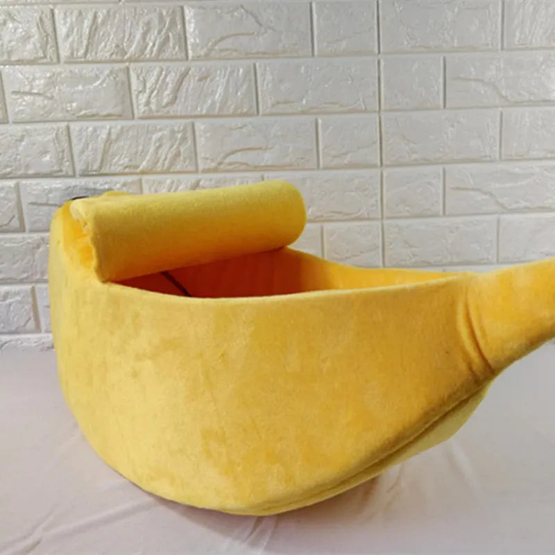 Banana Dog Bed