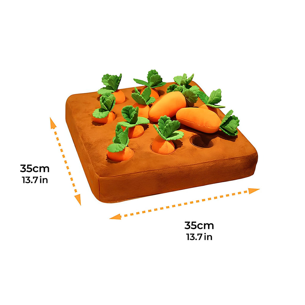 Dachshund Carrot Snuffle Toy