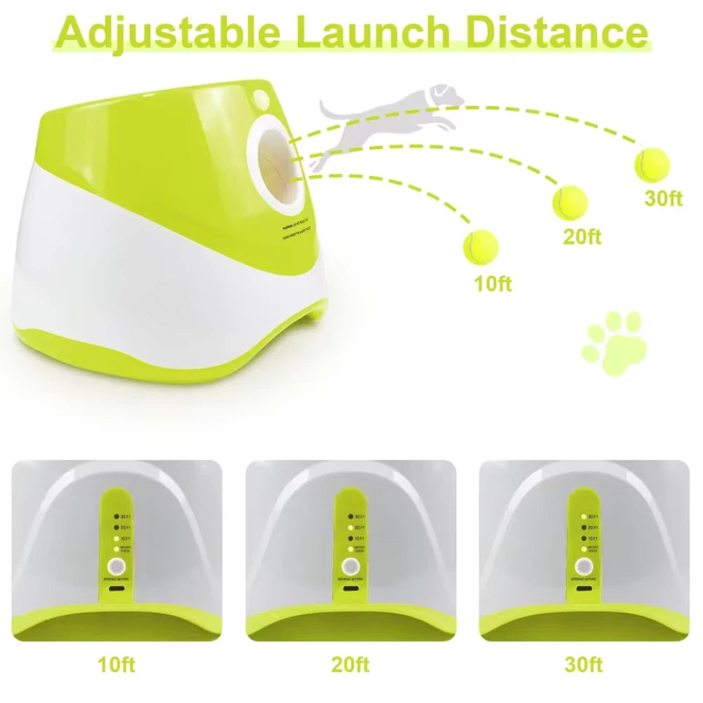 DoxieJoy™ Ball Thrower Machine