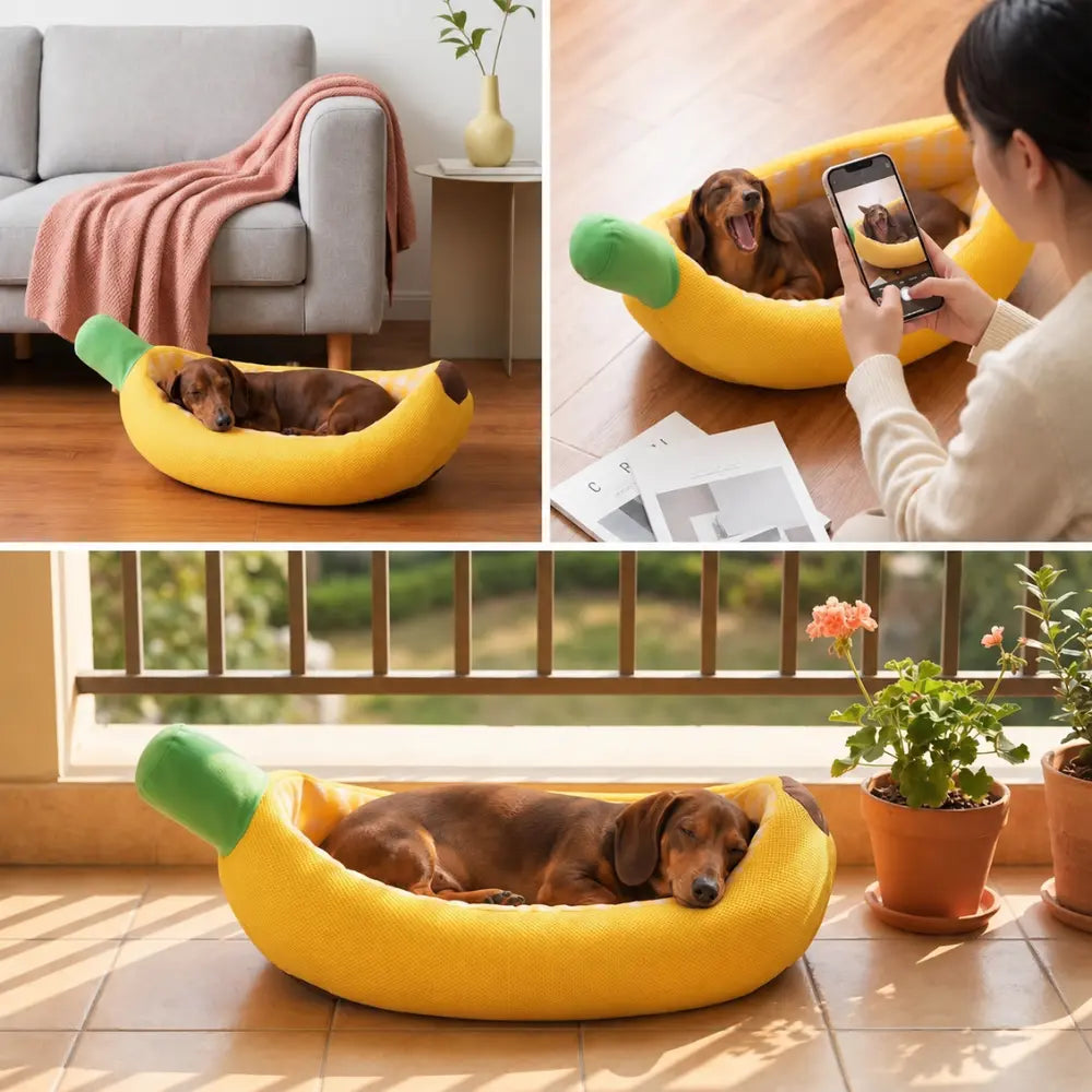 Banana Dog Nest