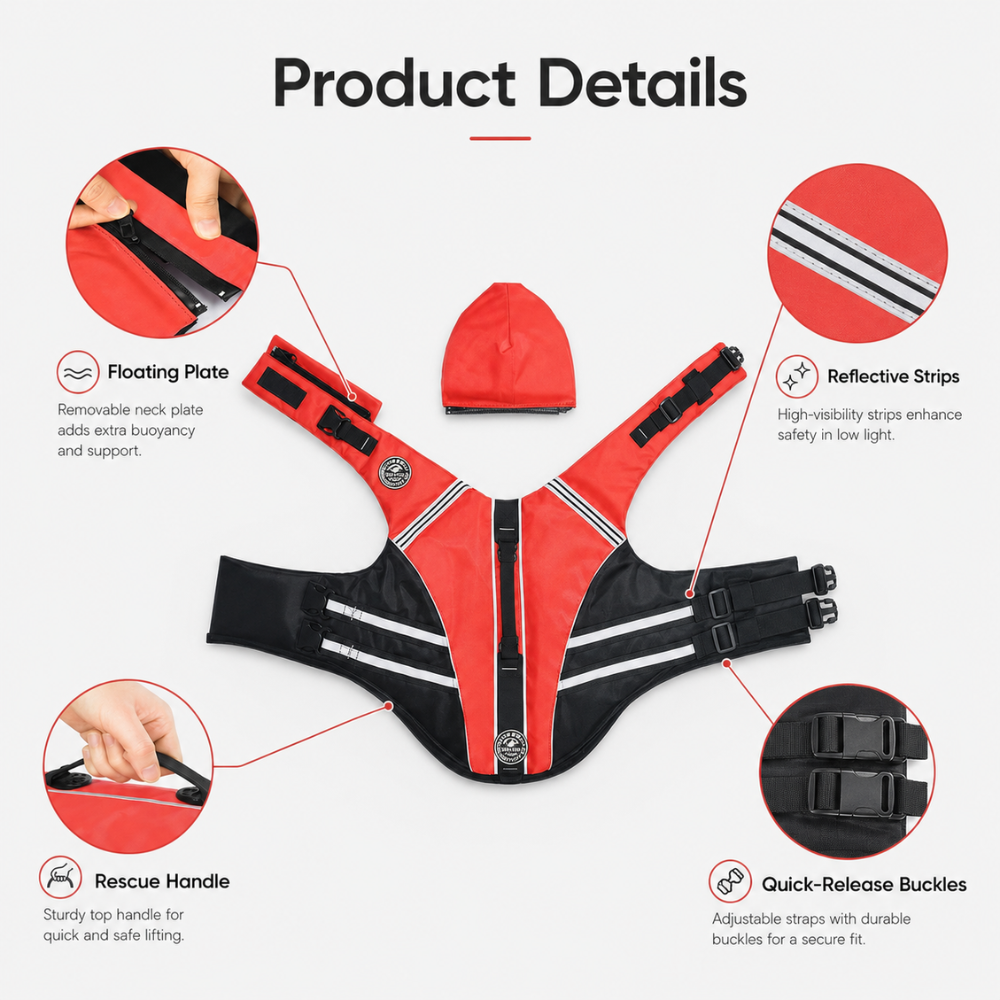 ChinFloat Dachshund Life Vest