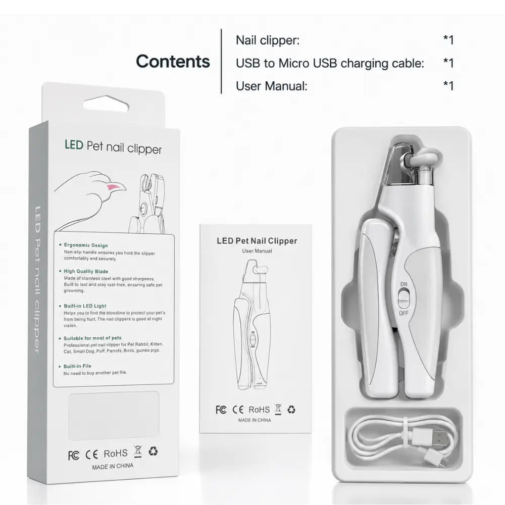 Dachshund LED Nail Clippers