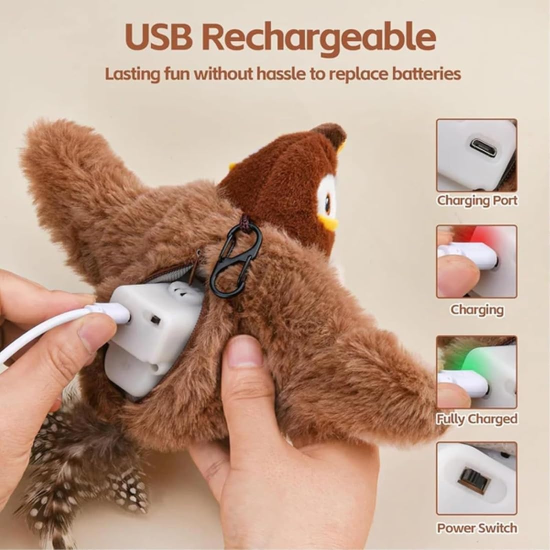Interactive Bird Toy